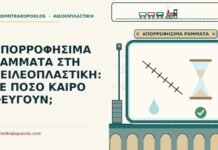 ΑΠΟΡΡΟΦΗΣΙΜΑ ΡΑΜΜΑΤΑ ΣΤΗ ΧΕΙΛΕΟΠΛΑΣΤΙΚΗ: ΣΕ ΠΟΣΟ ΚΑΙΡΟ ΦΕΥΓΟΥΝ; απορροφήσιμα ράμματα στη χειλεοπλαστική