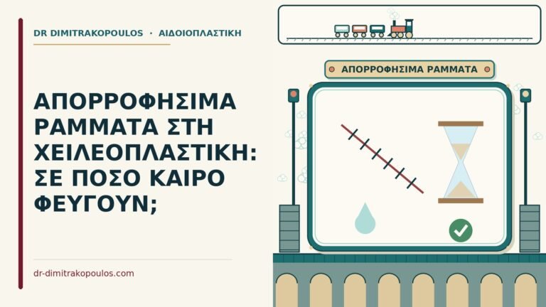 απορροφήσιμα ράμματα στη χειλεοπλαστική