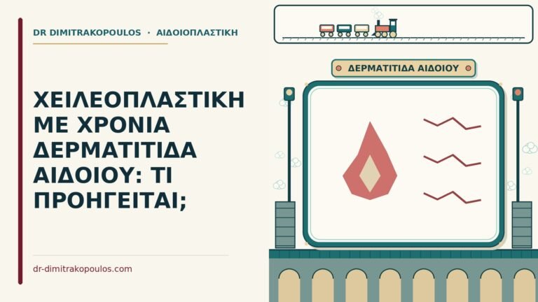 χειλεοπλαστική με χρόνια δερματίτιδα αιδοίου