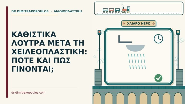 καθιστικά λουτρά μετά τη χειλεοπλαστική