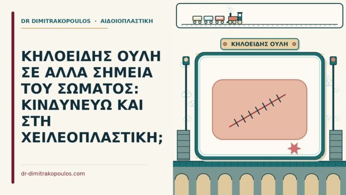 κηλοειδής ουλή σε άλλα σημεία