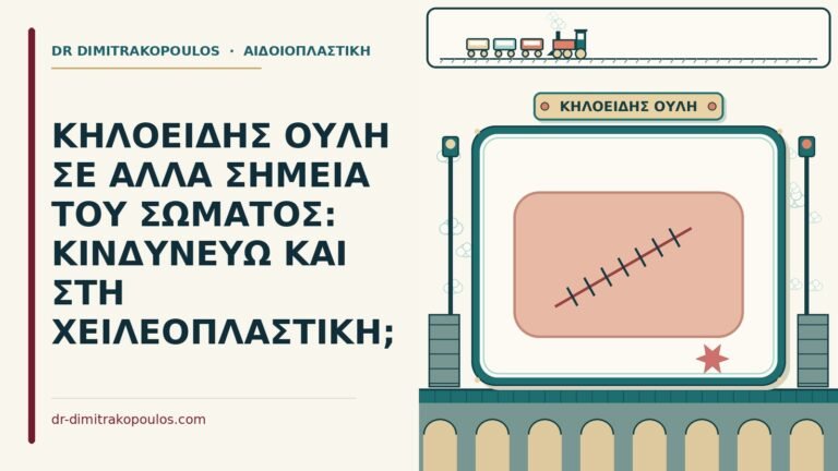 κηλοειδής ουλή σε άλλα σημεία