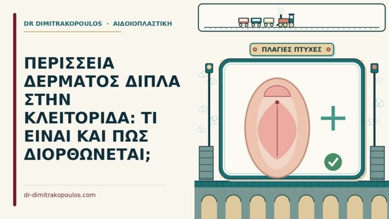 περίσσεια δέρματος δίπλα στην κλειτορίδα