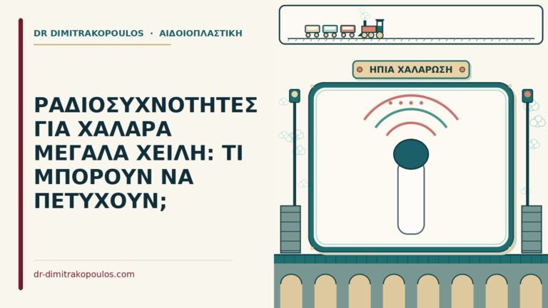 ραδιοσυχνότητες για χαλαρά μεγάλα χείλη