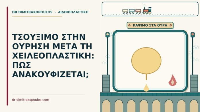 ΤΣΟΥΞΙΜΟ ΣΤΗΝ ΟΥΡΗΣΗ ΜΕΤΑ ΤΗ ΧΕΙΛΕΟΠΛΑΣΤΙΚΗ: ΠΩΣ ΑΝΑΚΟΥΦΙΖΕΤΑΙ; τσούξιμο στην ούρηση