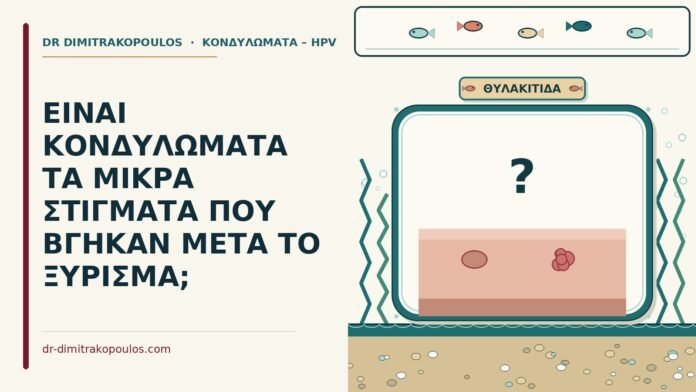 ΕΙΝΑΙ ΚΟΝΔΥΛΩΜΑΤΑ ΤΑ ΜΙΚΡΑ ΣΤΙΓΜΑΤΑ ΠΟΥ ΒΓΗΚΑΝ ΜΕΤΑ ΤΟ ΞΥΡΙΣΜΑ; στίγματα μετά το ξύρισμα