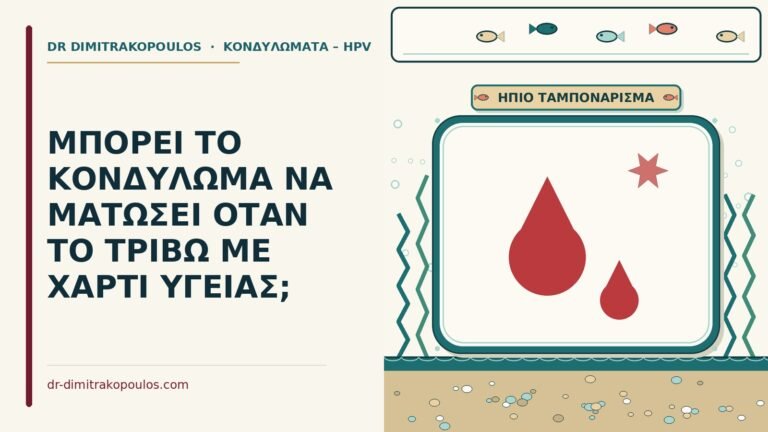 κονδύλωμα που ματώνει