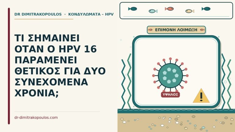 επίμονος HPV 16
