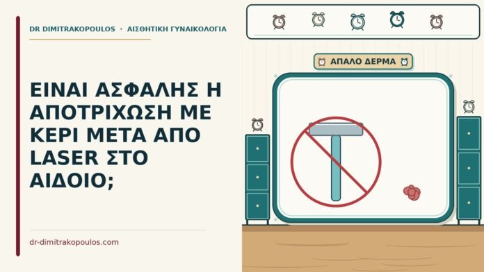 ΕΙΝΑΙ ΑΣΦΑΛΗΣ Η ΑΠΟΤΡΙΧΩΣΗ ΜΕ ΚΕΡΙ ΜΕΤΑ ΑΠΟ LASER ΣΤΟ ΑΙΔΟΙΟ; αποτρίχωση με κερί