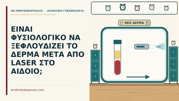 ΕΙΝΑΙ ΦΥΣΙΟΛΟΓΙΚΟ ΝΑ ΞΕΦΛΟΥΔΙΖΕΙ ΤΟ ΔΕΡΜΑ ΜΕΤΑ ΑΠΟ LASER ΣΤΟ ΑΙΔΟΙΟ; ξεφλουδίζει το δέρμα