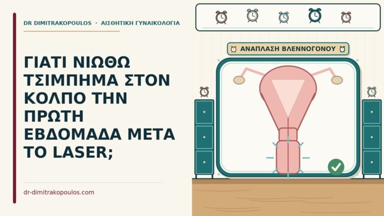 τσίμπημα μετά το laser