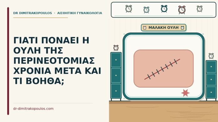 ουλή της περινεοτομίας