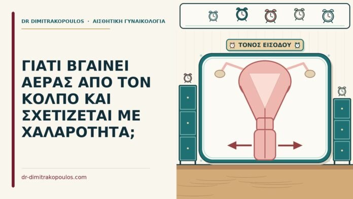 ΓΙΑΤΙ ΒΓΑΙΝΕΙ ΑΕΡΑΣ ΑΠΟ ΤΟΝ ΚΟΛΠΟ ΚΑΙ ΣΧΕΤΙΖΕΤΑΙ ΜΕ ΧΑΛΑΡΟΤΗΤΑ; αέρας από τον κόλπο