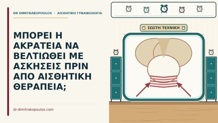 ακράτεια με ασκήσεις