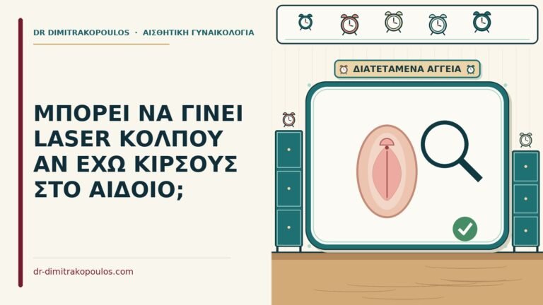laser κόλπου με κιρσούς