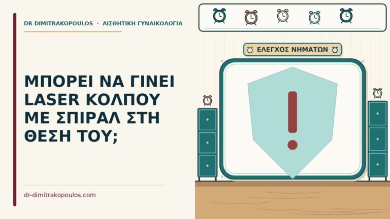 laser κόλπου με σπιράλ