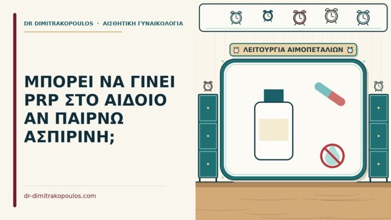 PRP στο αιδοίο
