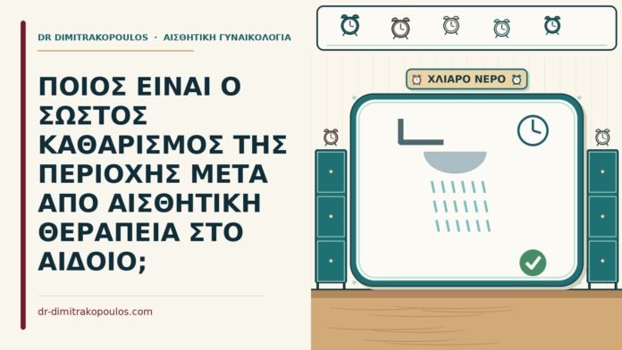 ΠΟΙΟΣ ΕΙΝΑΙ Ο ΣΩΣΤΟΣ ΚΑΘΑΡΙΣΜΟΣ ΤΗΣ ΠΕΡΙΟΧΗΣ ΜΕΤΑ ΑΠΟ ΑΙΣΘΗΤΙΚΗ ΘΕΡΑΠΕΙΑ ΣΤΟ ΑΙΔΟΙΟ; καθαρισμός της περιοχής