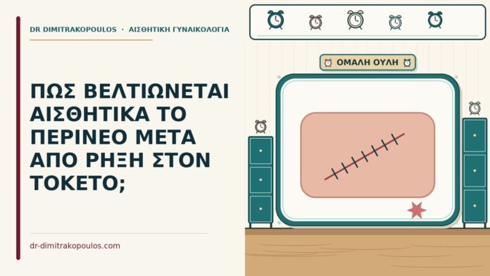 ΠΩΣ ΒΕΛΤΙΩΝΕΤΑΙ ΑΙΣΘΗΤΙΚΑ ΤΟ ΠΕΡΙΝΕΟ ΜΕΤΑ ΑΠΟ ΡΗΞΗ ΣΤΟΝ ΤΟΚΕΤΟ; περίνεο μετά από ρήξη