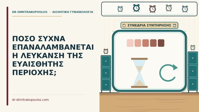 ΠΟΣΟ ΣΥΧΝΑ ΕΠΑΝΑΛΑΜΒΑΝΕΤΑΙ Η ΛΕΥΚΑΝΣΗ ΤΗΣ ΕΥΑΙΣΘΗΤΗΣ ΠΕΡΙΟΧΗΣ; επανάληψη της λεύκανσης