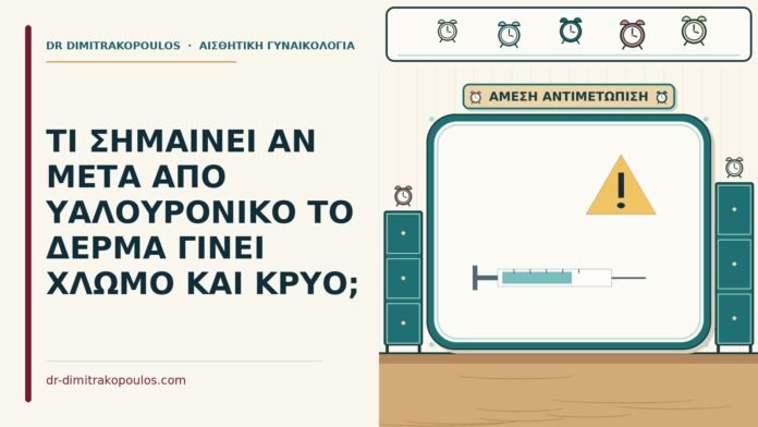 ΤΙ ΣΗΜΑΙΝΕΙ ΑΝ ΜΕΤΑ ΑΠΟ ΥΑΛΟΥΡΟΝΙΚΟ ΤΟ ΔΕΡΜΑ ΓΙΝΕΙ ΧΛΩΜΟ ΚΑΙ ΚΡΥΟ; χλωμό και κρύο δέρμα