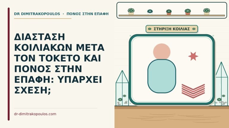 διάσταση κοιλιακών