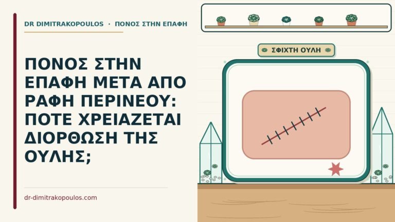 ραφή περινέου