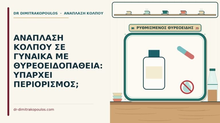 ανάπλαση κόλπου με θυρεοειδοπάθεια