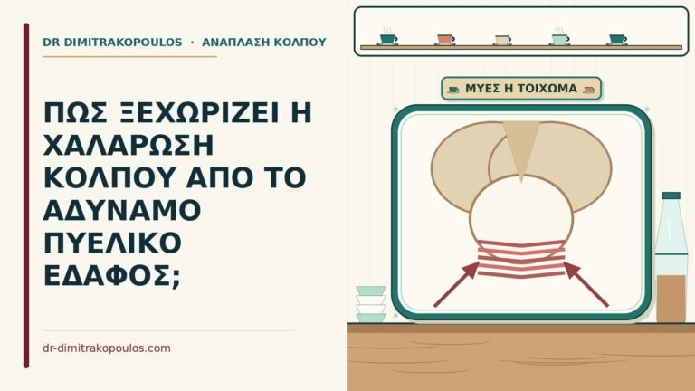 χαλάρωση κόλπου ή το αδύναμο πυελικό έδαφος