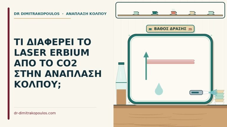laser erbium και CO2 στην ανάπλαση κόλπου