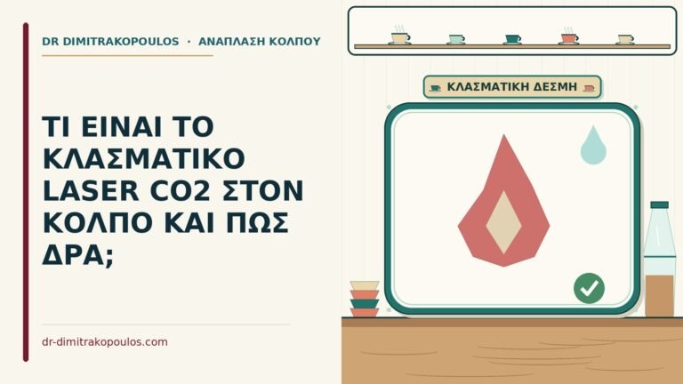 κλασματικό laser CO2 στον κόλπο