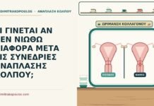 έλλειψη διαφοράς μετά την ανάπλαση κόλπου