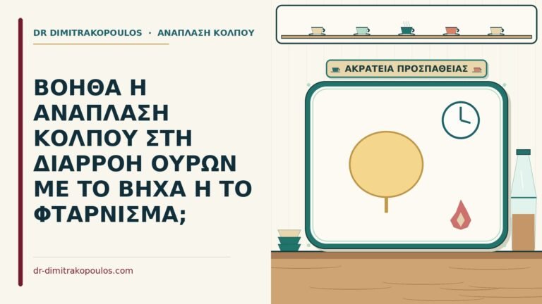 διαρροή ούρων με το βήχα