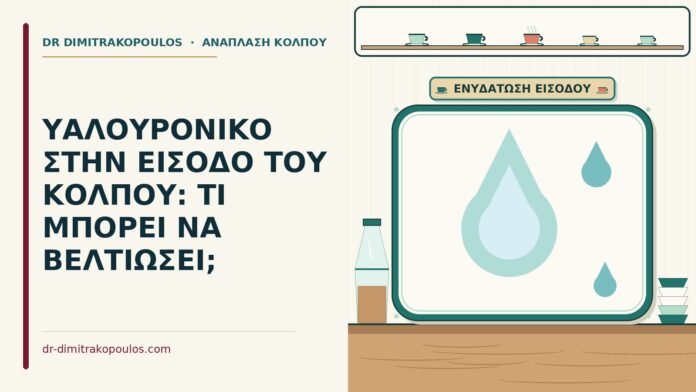 υαλουρονικό στην είσοδο του κόλπου