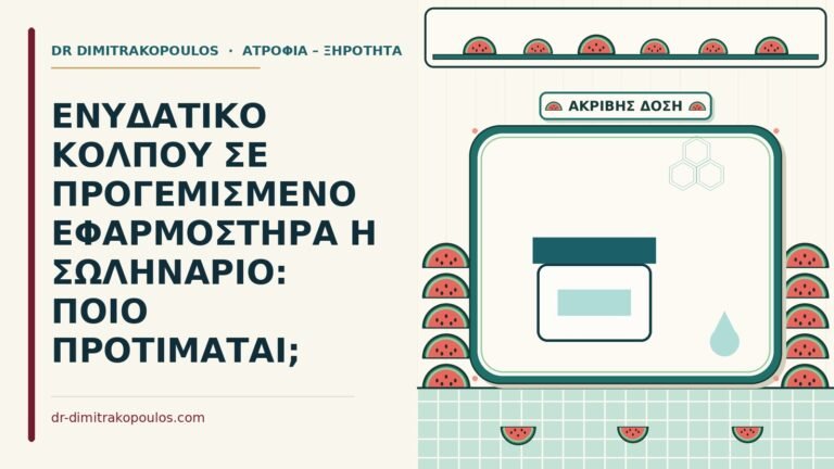ενυδατικό κόλπου σε προγεμισμένο εφαρμοστήρα