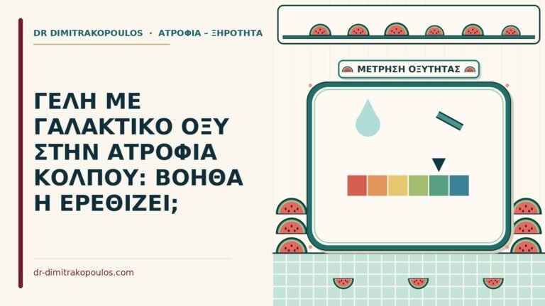 γέλη με γαλακτικό οξύ