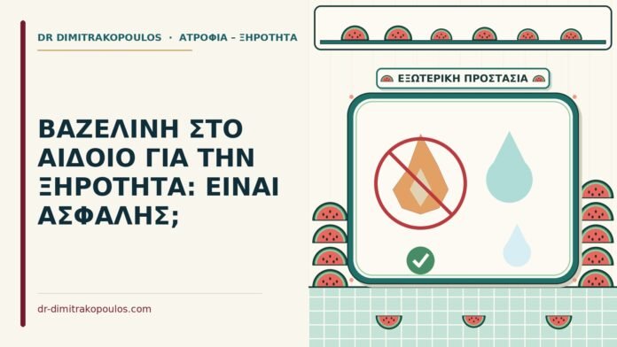 ΒΑΖΕΛΙΝΗ ΣΤΟ ΑΙΔΟΙΟ ΓΙΑ ΤΗΝ ΞΗΡΟΤΗΤΑ: ΕΙΝΑΙ ΑΣΦΑΛΗΣ; βαζελίνη στο αιδοίο