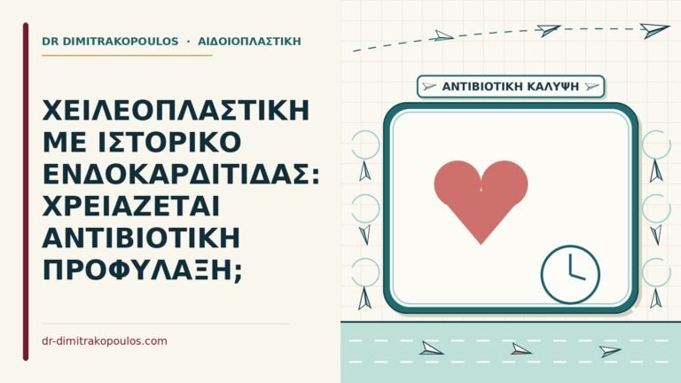 χειλεοπλαστική με ιστορικό ενδοκαρδίτιδας