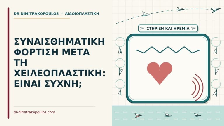 συναισθηματική φόρτιση μετά τη χειλεοπλαστική