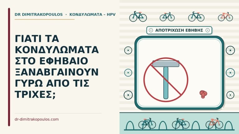 κονδυλώματα στο εφήβαιο