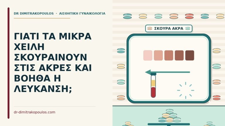 σκουραίνουν στις άκρες