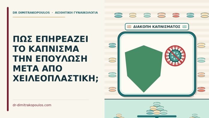 ΠΩΣ ΕΠΗΡΕΑΖΕΙ ΤΟ ΚΑΠΝΙΣΜΑ ΤΗΝ ΕΠΟΥΛΩΣΗ ΜΕΤΑ ΑΠΟ ΧΕΙΛΕΟΠΛΑΣΤΙΚΗ; κάπνισμα
