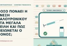 ΠΟΣΟ ΠΟΝΑΕΙ Η ΕΝΕΣΗ ΥΑΛΟΥΡΟΝΙΚΟΥ ΣΤΑ ΜΕΓΑΛΑ ΧΕΙΛΗ ΚΑΙ ΠΩΣ ΜΕΙΩΝΕΤΑΙ Ο ΠΟΝΟΣ; πονάει η ένεση