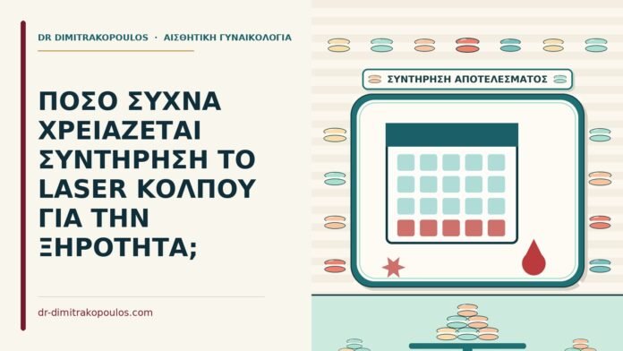 ΠΟΣΟ ΣΥΧΝΑ ΧΡΕΙΑΖΕΤΑΙ ΣΥΝΤΗΡΗΣΗ ΤΟ LASER ΚΟΛΠΟΥ ΓΙΑ ΤΗΝ ΞΗΡΟΤΗΤΑ; συντήρηση