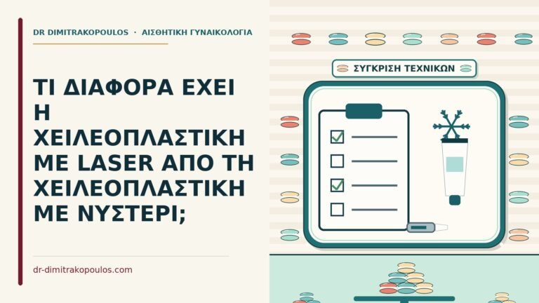 χειλεοπλαστική με laser