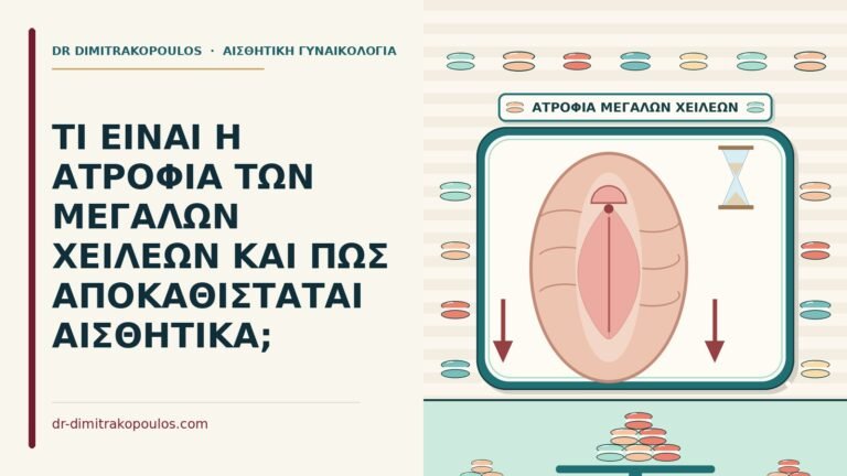 ατροφία των μεγάλων χειλέων
