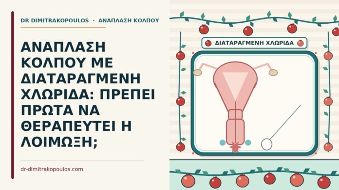 ΑΝΑΠΛΑΣΗ ΚΟΛΠΟΥ ΜΕ ΔΙΑΤΑΡΑΓΜΕΝΗ ΧΛΩΡΙΔΑ: ΠΡΕΠΕΙ ΠΡΩΤΑ ΝΑ ΘΕΡΑΠΕΥΤΕΙ Η ΛΟΙΜΩΞΗ; διαταραγμένη χλωρίδα