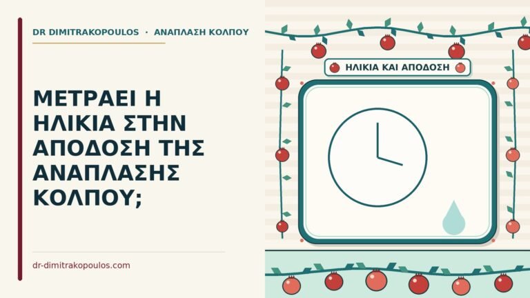 ηλικία στην ανάπλαση κόλπου