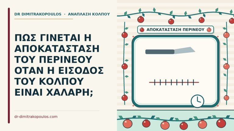 αποκατάσταση του περινέου