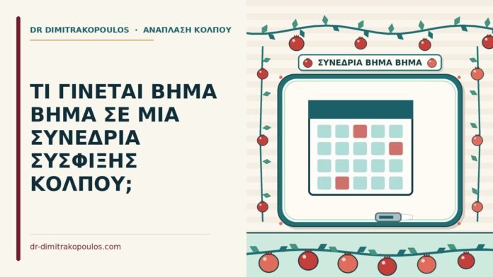 ΤΙ ΓΙΝΕΤΑΙ ΒΗΜΑ ΒΗΜΑ ΣΕ ΜΙΑ ΣΥΝΕΔΡΙΑ ΣΥΣΦΙΞΗΣ ΚΟΛΠΟΥ; συνεδρία σύσφιξης κόλπου